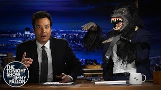 Jimmy Shares Sinister Werewolf Nightmare in Anticipation of Jimmy Fallon's Tonightmares