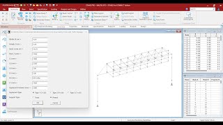STAAD.Pro Macro: Automatic Model Generation of LTA Road Gantry Truss with Traffic Signage
