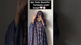 Ajio finds Beautiful kurtasets🤍🌸 #shorts #ajio #viralvideo #kurtasets #love #music #fashion #outfit