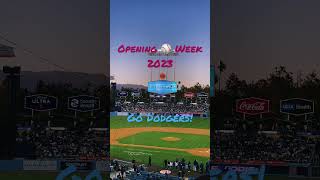@Dodgers #OpeningWeek2023 @MLB #GoDodgers! #ITFDB