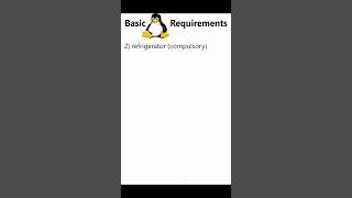 Basic Linux Requirements #shorts #linux