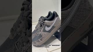 Nike Air Force 1 ’07 LV8 “Snakeskin” #af1 #nike #airforce1 #sneakercollection  #sneakerhead