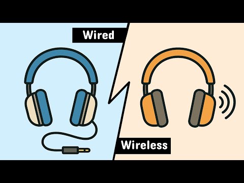 Wired headphones vs Wireless headphones