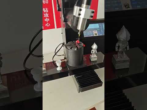 CNC machining center #cnc加工中心 #五軸加工 #五軸聯動 會跳舞的五軸機床