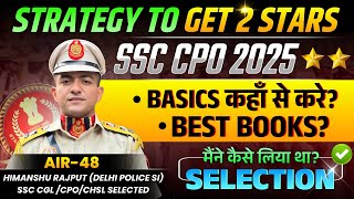 SSC CPO 2025 Best Strategy🧿| ऐसे किया था मैंने paper clear😍| ssc cpo strategy  #ssccpo #cpo2025
