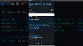 encryption/decryption #python #kalilinuxtools #coding #encryption