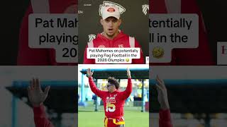 Mahomes will be 32 during the 2028 LA Olympics 👀 #patmahomes #chiefs #nfl #2028olympics