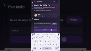 Website that will pay you #tapswap #airdrop #codetoday #crypto