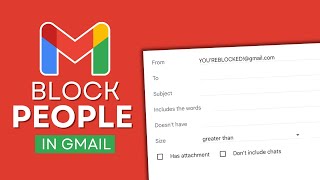 How to Block Someone in Gmail (2024)