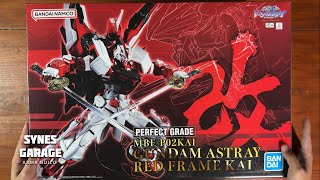 Unboxing Perfect Grade Gundam Astray Red Frame Kai 1/60 | Unboxing | Bandai