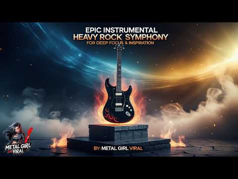 Epic Instrumental Heavy Rock Symphony for Deep Focus & Inspiration