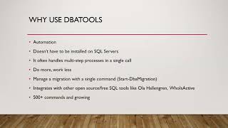KCSSUG - Jack Corbett - DBATools for the DBA
