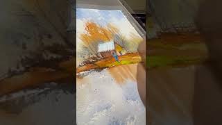 #artvideo #painting #watercolor #art #creativeprocess #landscape