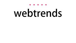 How to pronounce webtrends - Vocab Today
