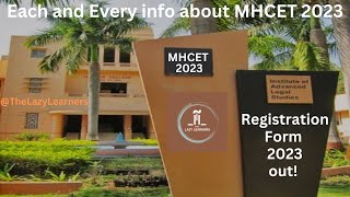mhcet LLB 5 years form out | registration process, fees & detailed syllabus | 2023 |
