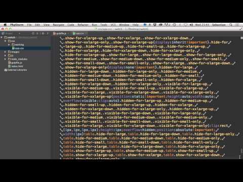Combine and minify JavaScript and Css with Gulp