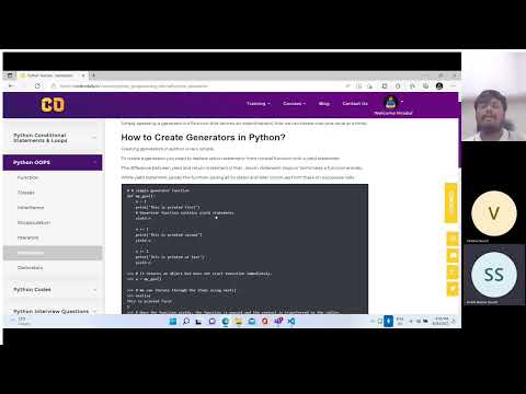 Python Generators | Python Tutorials in Hindi | 2022 | With Notes | codersdaily.in