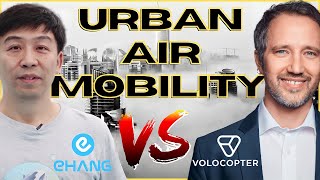 Ehang VS Volocopter | Air Taxis Race for the Urban Air Mobility Market