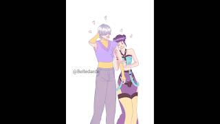 Mystery X Zoey ship! I love this movie #kpopdemonhunters #sajaboys