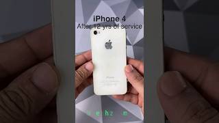 I phone 4 after 12 years of service 😍 #iPhone