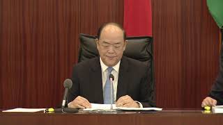 【新聞局】行政長官賀一誠發表《2020年財政年度施政報告》