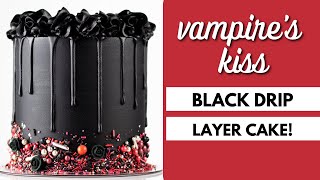 Vampire's Kiss Cake!