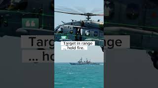 Locked On: Iranian Chopper Targets US Destroyer #gulfofoman
