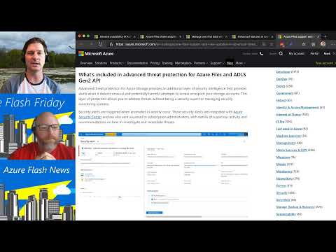 Azure Flash News Episode 92: Focus on Azure Storage