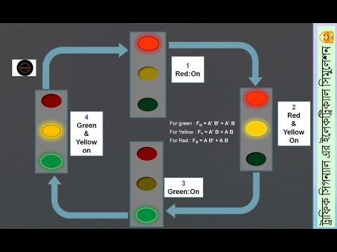 Traffic Light Signal simulation | Electrical Project Simulation