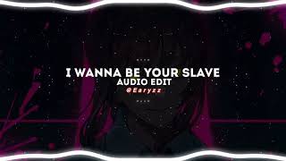 i wanna be your slave (you can be the beauty and i can be the monster) - maneskin | audio edit