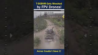 T-80 BVM Destroyed by Multiple FPV Drone Strikes