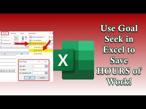 How to Use Goal Seek in Excel to Save HOURS of Work! | Excel Tech & Tricks