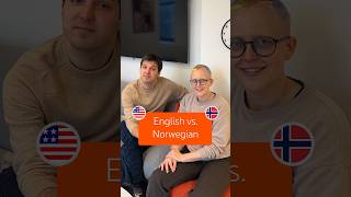 English vs. Norwegian #languagelearning #bilingual #learnnorwegian