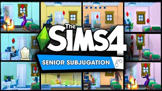 I locked all the Sims 4 elders into a cursed "retirement home"