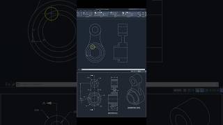AutoCAD 2D Modeling #autocad #inventor #solidworks #cad #cadsoftware #draftingsoftware #autocad