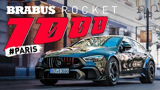 1,000 HP IN #PARIS ! | BRABUS Rocket 1000 *WORLD TOUR*