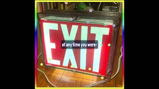 Virus alert but it’s just pictures of exit signs #weirdal #exitsign #sigma