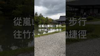 從嵐山車站往竹林小徑！發現意外的美景—🇯🇵京都。大本天龍寺