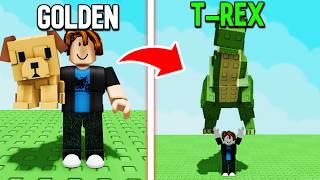 Trading From Golden Lab To T-REX in One Video! (Grow A Garden)