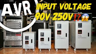 dxb HYBRID AVR 5Kva review: loaded 3 amplifiers (Smart Sense Display)