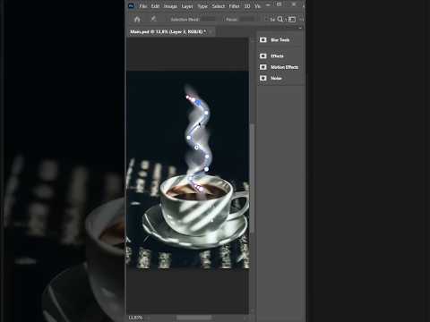 STEAM VAPOUR IN PHOTOSHOP #photoshop #learning #newtechnology #trending #viral #tutorial #video