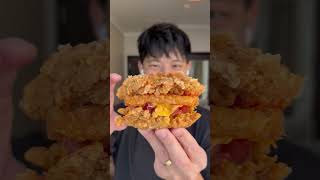 Zinger Double Down at KFC in South Korea, EAT or PASS?