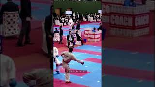 National Gold medalist in Action 🔥 | Wkf karate kumite | #wkf #karate #kumite #skarate #martialarts