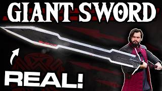 World’s FIRST Functional GIANT Fantasy SWORD is INSANE!