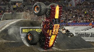 Monster Jam INSANE Crashes & Backflips Compilation 2024