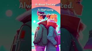 🎼 It's Never Too Late to Start | LofiBoy  -  #shorts