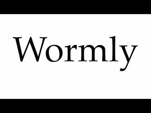 How to Pronounce Wormly