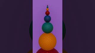Golf Ball Infinite 3 #satisfyingvideo #shorts