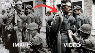 The Horrors of WW2 brough back to life using AI #history #ww2