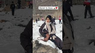 Manali Sissu | Sissu Himachal Pradesh | Manali Tourist Places  #vlog #travelvlog #manali #travel